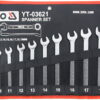 12 cái Bộ cờ lê vòng miệng hệ mét 8-19mm YATO YT-03621