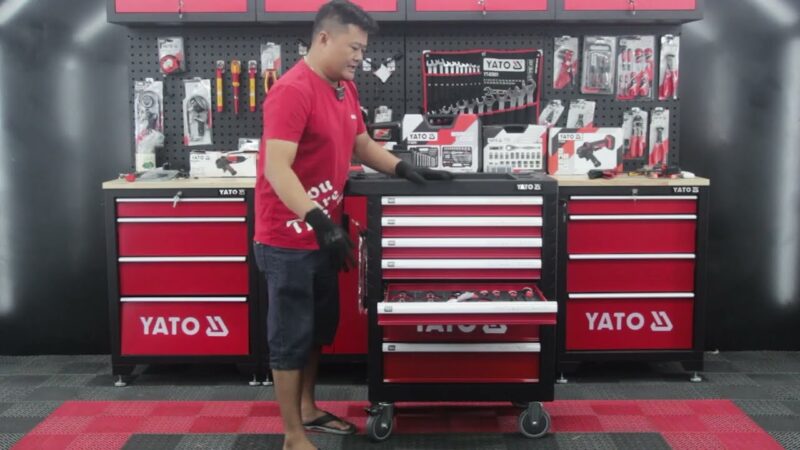 Tủ dụng cụ sửa chữa ô tô xe máy Yato - Giá cả cạnh tranh, Chất lượng Châu Âu