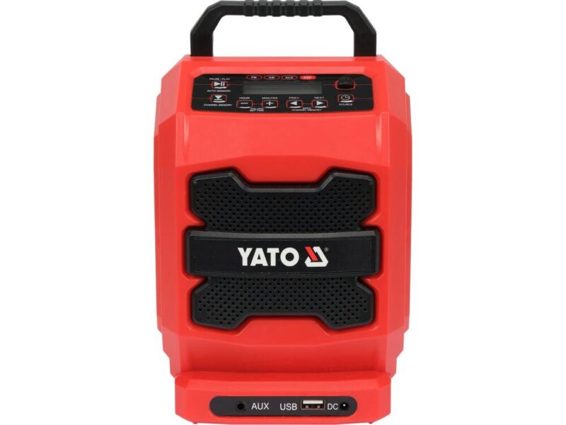 Máy nghe nhạc/Radio công trình 18V AC/DC Yato YT-82940 - Ba Lan