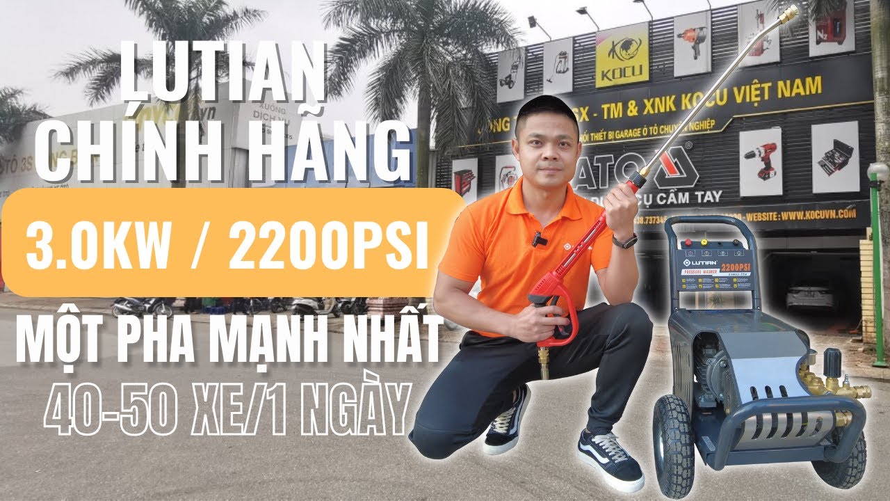 Máy Rửa Xe Lutian: Giải Pháp Tối Ưu Cho Trung Tâm Chăm Sóc Xe