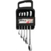 5 cái Bộ cờ lê 2 đầu vòng tự động (bóng) hệ mét YATO YT-5038