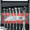 Bộ cờ lê lắc léo 2 đầu miệng 7 chi tiết Từ 8-17mm YATO YT-0190