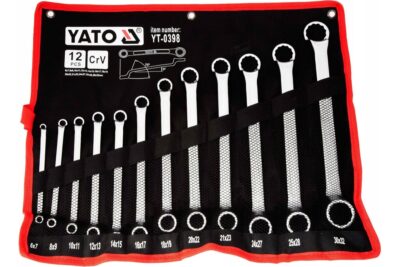 Bộ 12 cờ lê 2 đầu vòng mờ 6-32mm Yato YT-0398 - Ba Lan