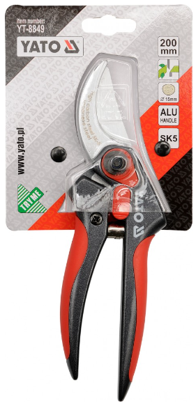 Kéo cắt tỉa cành cán nhôm 200mm Yato YT-8849 - Ba Lan