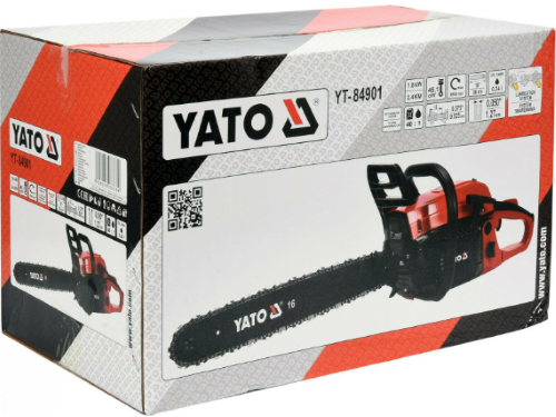 Máy cưa xích xăng 1.8KW 16" Yato YT-84901 - Ba Lan