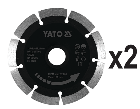 Máy cắt rãnh tường 1700W 125mm Yato YT-82015 - Ba Lan