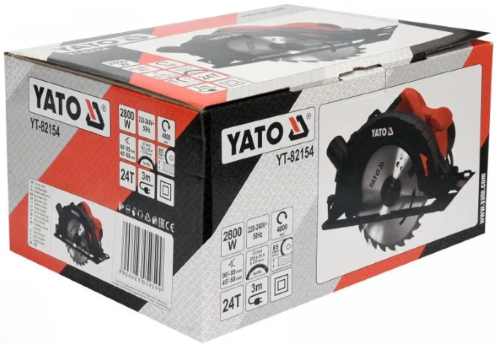Máy cưa đĩa 235mm 2800W Yato YT-82154 - Ba Lan