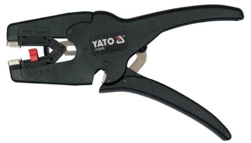 Kìm tuốt dây điện mỏ quạ tự động 0.03-10mm2 AWG32-8 195mm Yato YT-22753 - Ba Lan