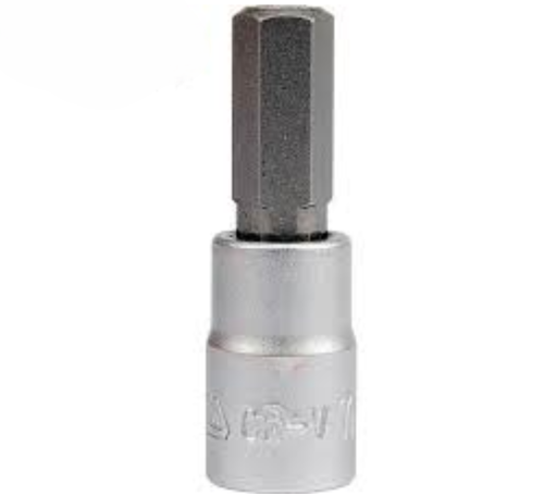 Đầu tuýp 1/4" mũi vít lục giác 8mm dài 37mm Yato YT-7672 - Ba Lan