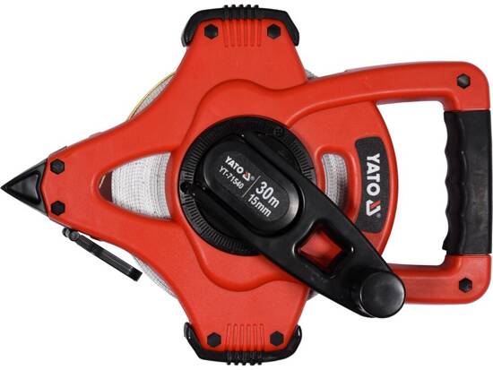 Thước cuộn đo địa hình sợi thủy tinh 30m Yato YT-71540 - Ba Lan