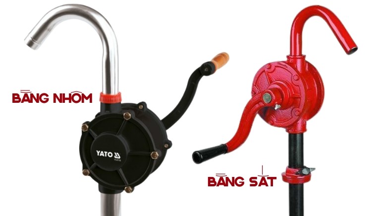 Bơm Dầu Nhớt Thùng Phuy Quay Tay Yato YT-07115
