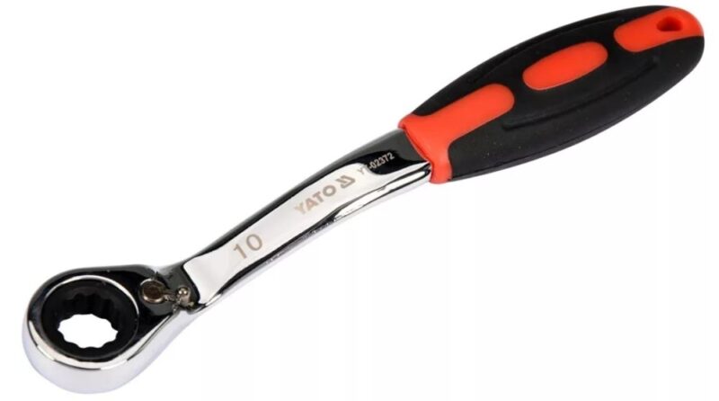 Cờ lê đầu vòng tự động,đảo chiều có chốt khóa hệ mét 8mm - 32mm Yato YT-02370