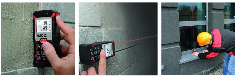 Máy đo khoảng cách Laser 40M Yato YT-73125