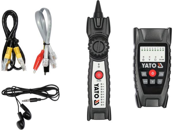 Máy dò dây mạng âm tường Wire tracker Yato YT-73137 - Ba Lan