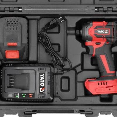 Máy Vặn Vít 1/4" 1PIN 18V 4Ah 230Nm Không Chổi Than Yato YT-82798
