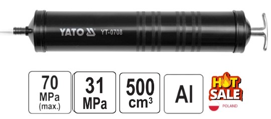 Bơm Dầu 500cc Yato YT-0708 Bơm Dầu 500cc Yato YT-0708