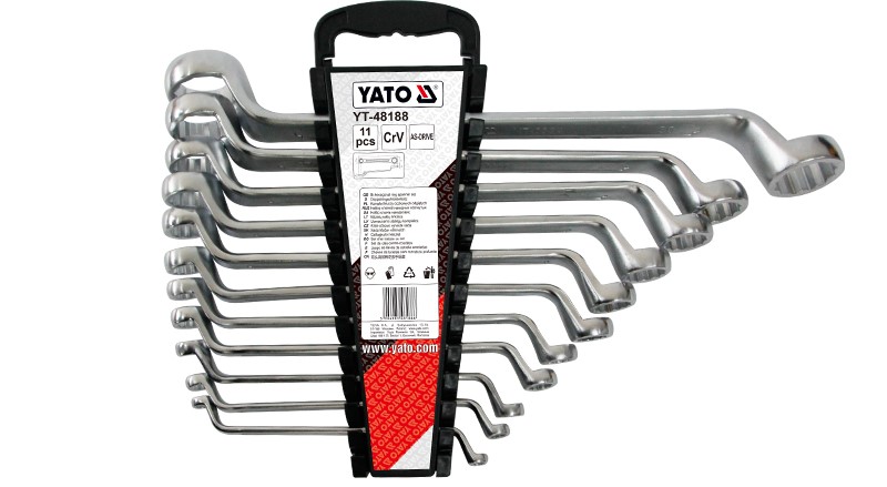 Bộ cờ lê 2 đầu tròng 11 chi tiết Yato YT-48188 Ba lan