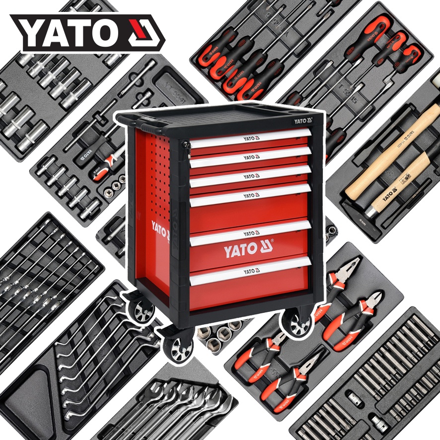 Tủ dụng cụ sửa chữa ô tô xe máy Yato - Giá cả cạnh tranh, Chất lượng Châu Âu