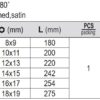 Bộ 6 cờ lê 2 đầu lắc léo Yato YT-4967 - Ba Lan