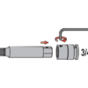 Bộ 6 đầu khẩu 3/4" mũi hoa thị M12-M18 Yato YT-1157 - Ba Lan
