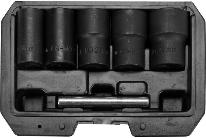 Bộ khẩu nhổ ốc bulong hỏng 1/2" 17-27mm 6 món Yato YT-06032