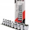 Bộ 9 đầu tuýp sao 1/4" E5-E16 Yato YT-0520 - Ba Lan
