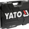 Bộ cờ lê tuýp tay vặn 1/4" 3/8" 1/2" 111 chi tiết Yato YT-38831 - Ba Lan