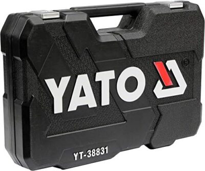 Bộ cờ lê tuýp tay vặn 1/4" 3/8" 1/2" 111 chi tiết Yato YT-38831 - Ba Lan