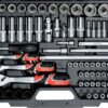 Bộ dụng cụ tổng hợp 129 chi tiết 1/4" 3/8" 1/2" Yato YT-38881 - Ba Lan