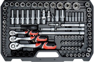 Bộ dụng cụ tổng hợp 129 chi tiết 1/4" 3/8" 1/2" Yato YT-38881 - Ba Lan