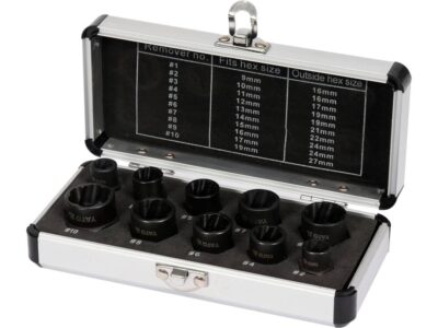 Bộ khẩu dài nhổ bulong gãy 3/8" 9-19mm 10 món Yato YT-06031