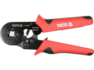 Bộ kìm bấm cos pin rỗng 175mm kèm đầu cos 1201 Món Yato YT-23052