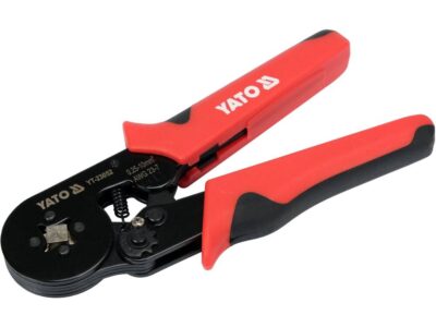 Bộ kìm bấm cos pin rỗng 175mm kèm đầu cos 1201 Món Yato YT-23052