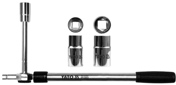 Bộ tay vận chữ T 1/2" 4 chi tiết 17X19X21X23mm Yato YT-0803