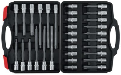 Bộ tuýp 1/2" mũi vít sao T20-T70 32 chi tiết Yato YT-77541 - Ba Lan