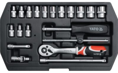 Bộ tuýp tay vặn 1/4" 3.5-14mm 20 chi tiết Yato YT-14491- Ba Lan