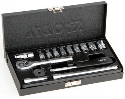 Bộ tuýp tay vặn 1/4" 4-13mm 15 chi tiết Yato YT-14411 - Ba Lan
