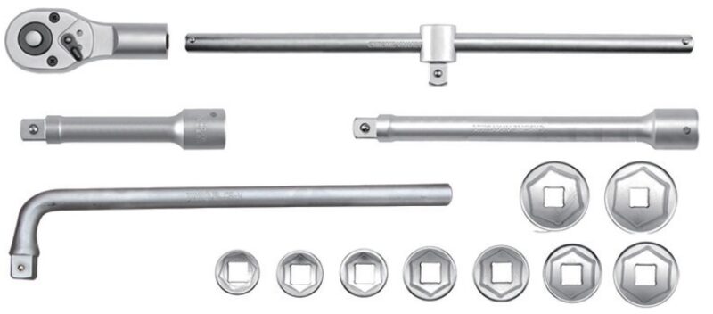 Bộ tuýp tay vặn 1" 46-80mm 14 chi tiết Yato YT-13630 - Ba Lan