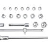 Bộ tuýp tay vặn 3/4" 19-50mm 20 chi tiết Yato YT-1335 - Ba Lan