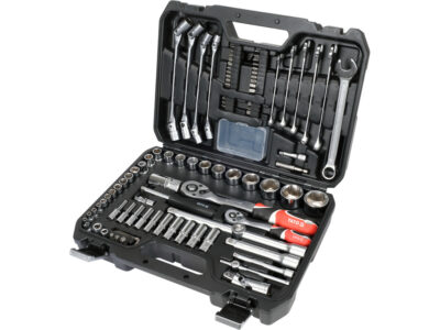 Bộ tuýp tay vặn tổng hợp 1/4" 1/2" 93 món Yato YT-38784 - Ba Lan