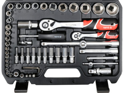 Bộ tuýp tay vặn tổng hợp 1/4" 1/2" 93 món Yato YT-38784 - Ba Lan