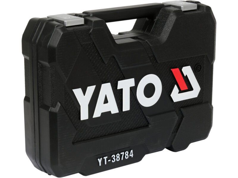 Bộ tuýp tay vặn tổng hợp 1/4" 1/2" 93 món Yato YT-38784 - Ba Lan
