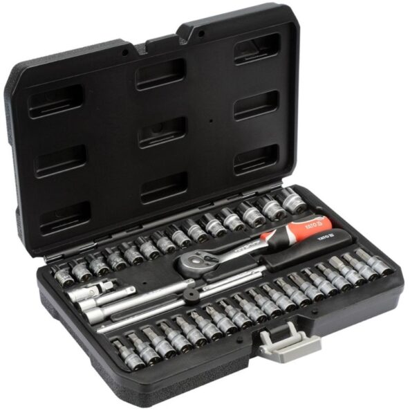 Bộ tuýp tay vặn tổng hợp 1/4" 38 Món Yato YT-14471 - Ba Lan