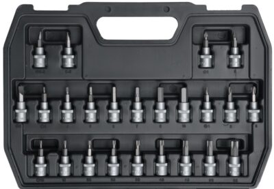 Bộ tuýp tay vặn tổng hợp 3/8" 58 chi tiết Yato YT-3857 - Ba Lan