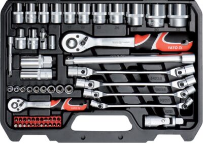 Bộ Dụng Cụ Sửa Chữa 1/4" & 1/2" 77 Chi Tiết Yato YT-38781