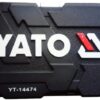 Bộ tuýp tay vặn và mũi vít tổng hợp 1/4" 46 chi tiết Yato YT-14474 - Ba Lan