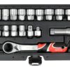 Bộ tuýp tay vặn xuyên tâm 3/8" 1/2" 13 chi tiết Yato YT-38653 - Ba Lan