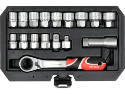 Bộ tuýp tay vặn xuyên tâm 3/8" 1/2" 13 chi tiết Yato YT-38653 - Ba Lan
