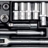 Bộ tuýp vặn tay tổng hợp 3/8" 19 món Yato YT-38641 - Ba Lan