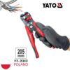 Kìm tuốt dây bấm cos đa năng 205mm Yato YT-2313 - Ba Lan